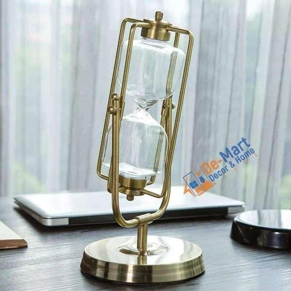ROTATING HOUR GLASS/SAND TIMER