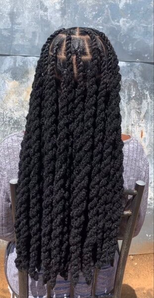 Extensions de Cheveux Torsadés