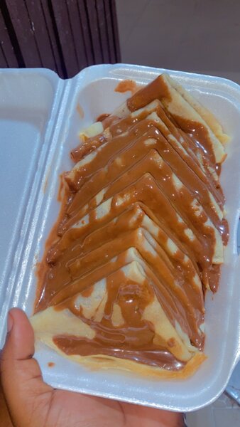 Crepe au chocolat