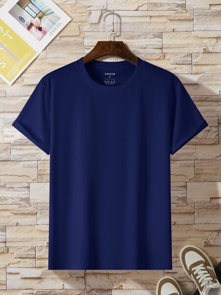 T-shirts bleu nuit