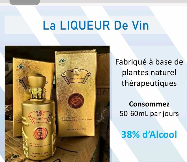 Liqueur thérapeutique aux plantes