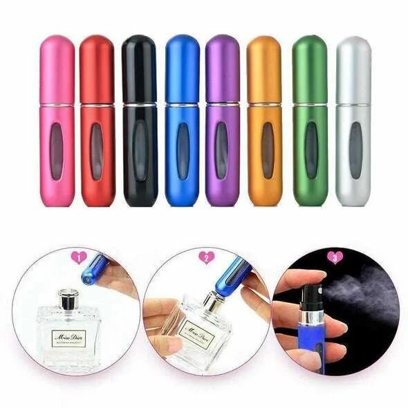 2 mini vaporisateurs de parfum