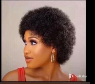 Afro curly