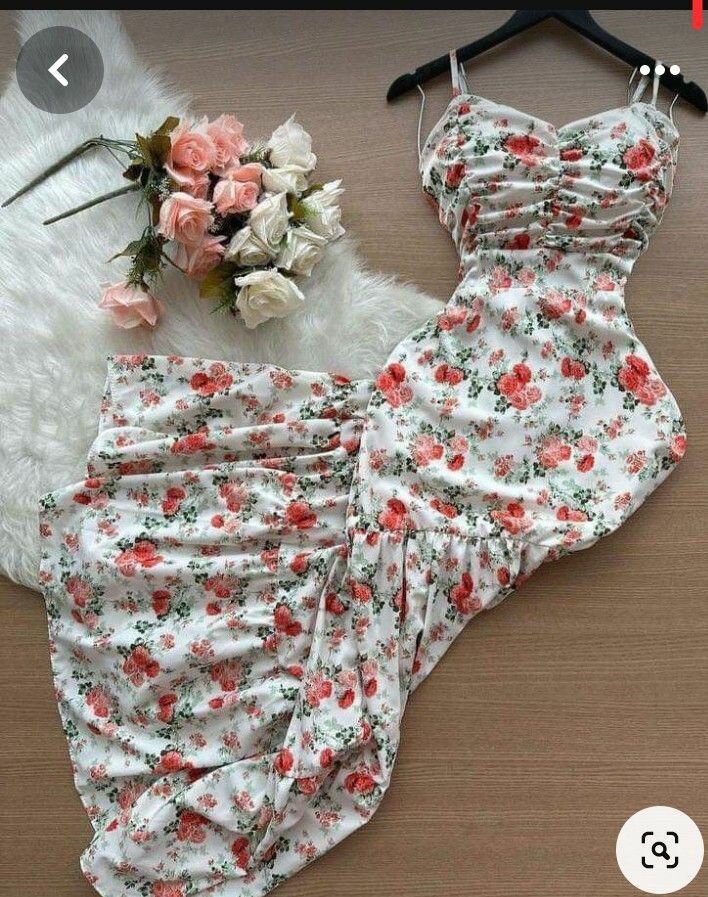 Robe en tissu
