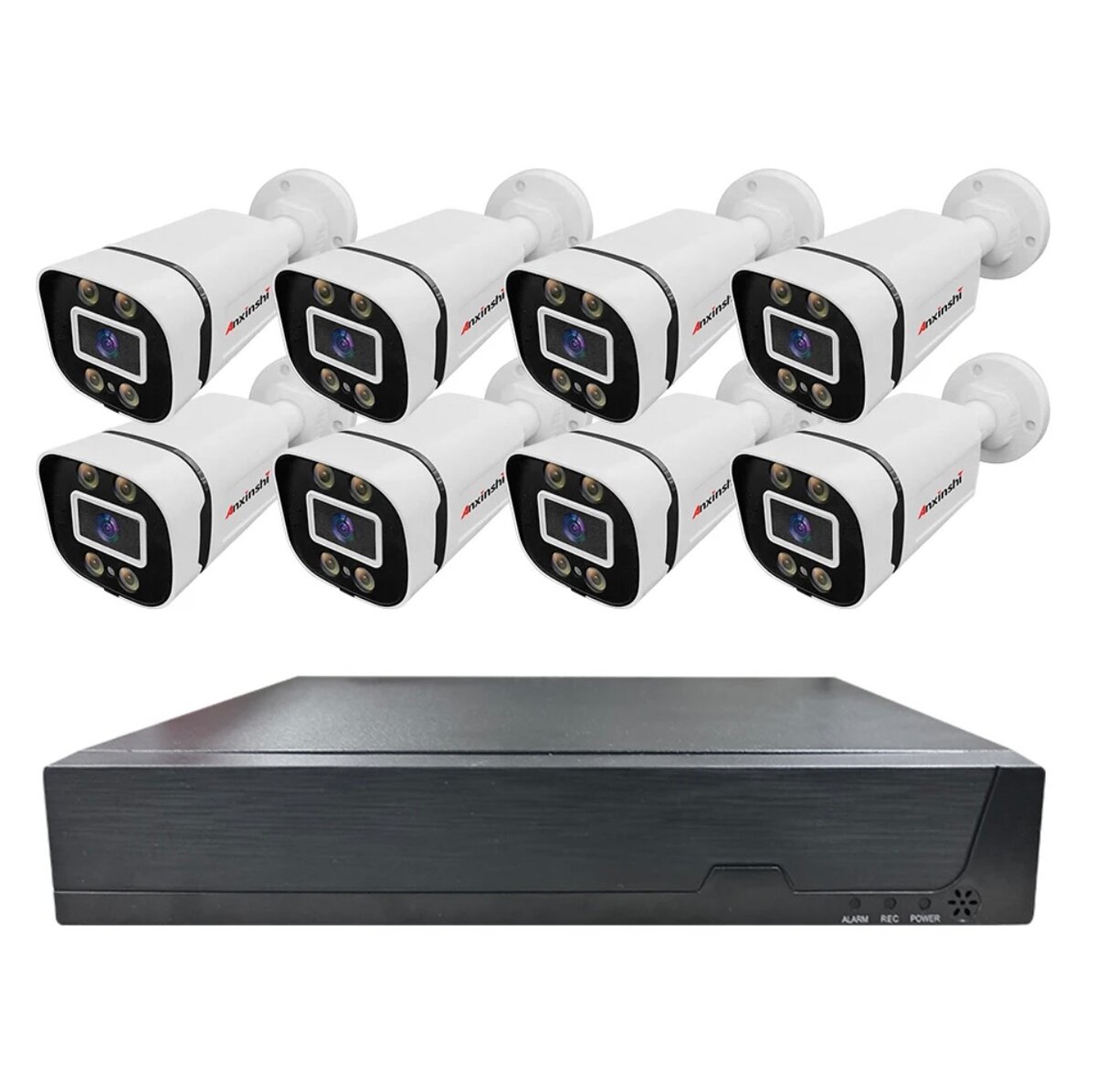 CCTV cameras 8 channel kit complete