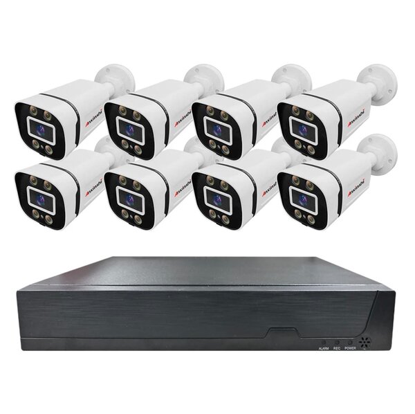 CCTV cameras 8 channel kit complete