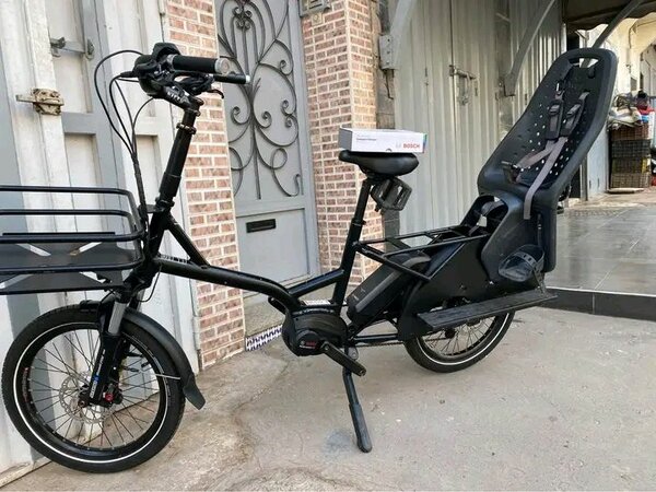 Vélo cargo électrique pratique