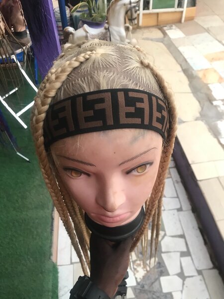 Braided wig cap