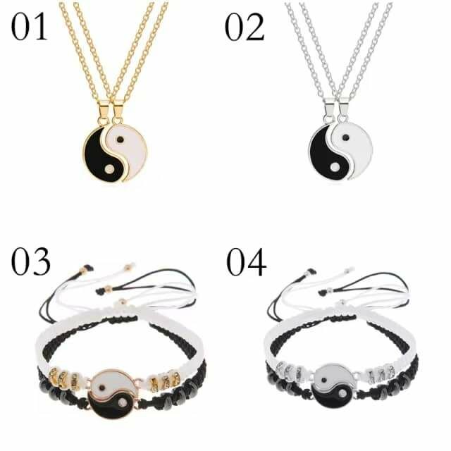 Couples bracelets and chains
