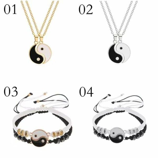 Couples bracelets and chains