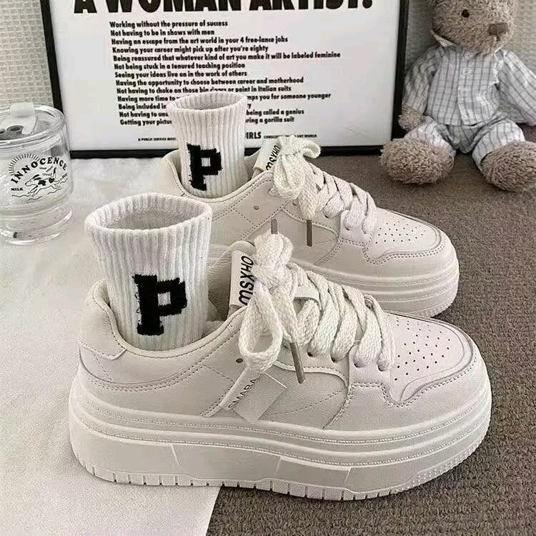 Sneakers blancs femme tendance