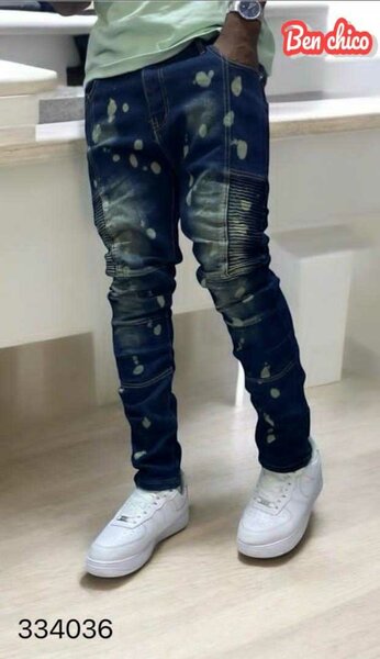 Jean homme style délavé