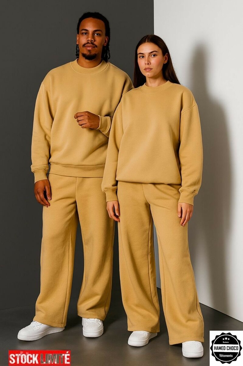 Survêtement unisexe oversize