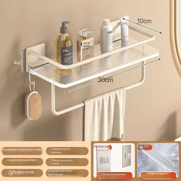 Étagère de Salle de Bain Murale