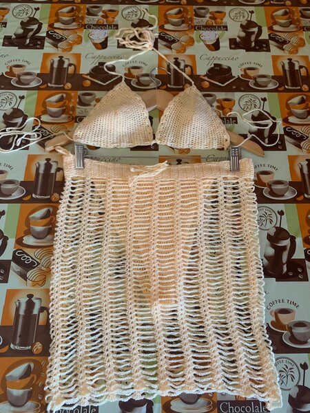 Ensemble Bikini Crochet Femme