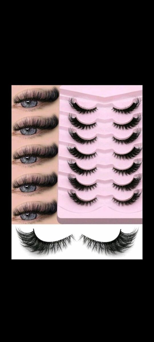 Faux cils naturels