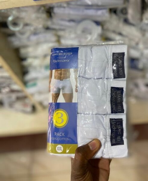 Boxers en coton pour hommes