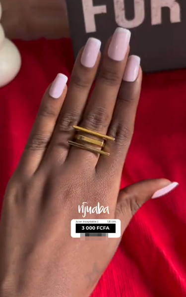 Bijoux bague femme