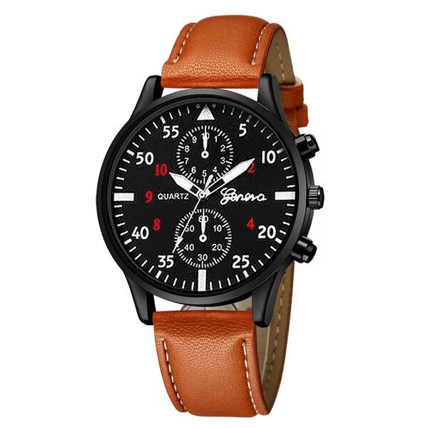 Montre En cuir de chez geneva