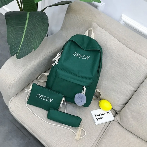 Ensemble de sacs colorés