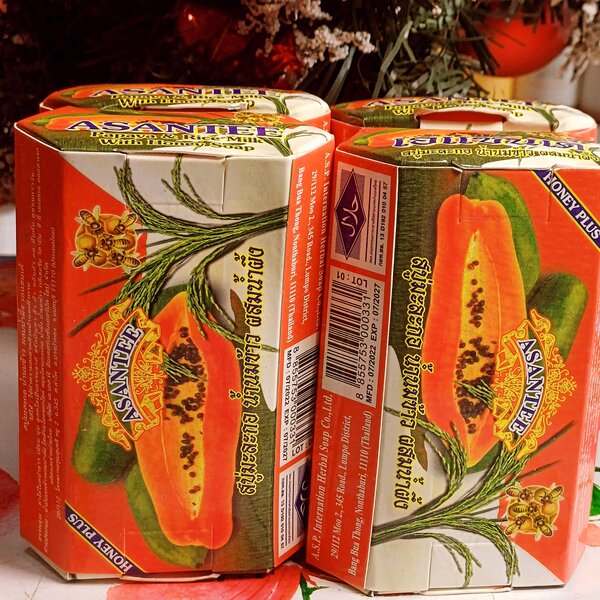 ASANTE PAPAYA SOAP