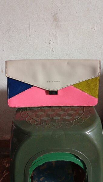 Clutch multicolore tendance