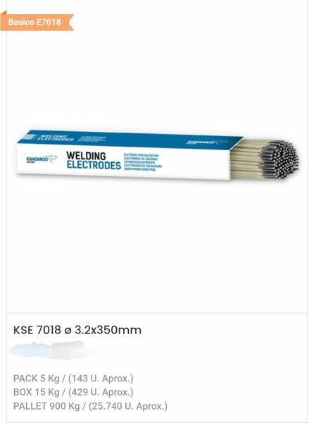 Électrodes de soudage KSE 7018