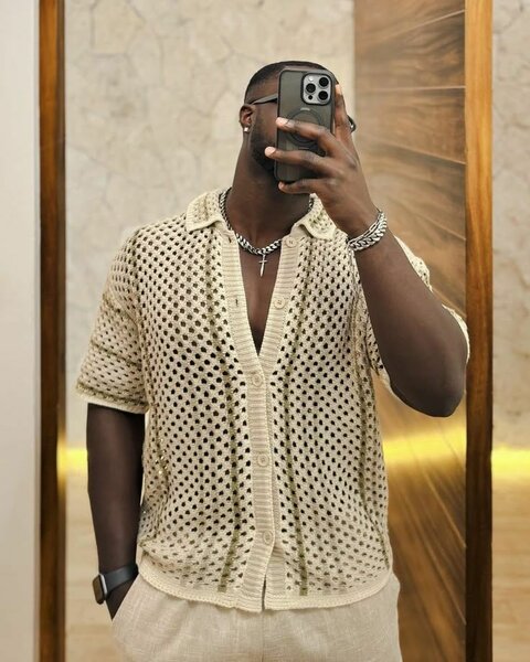 Chic Chemise en Laine homme