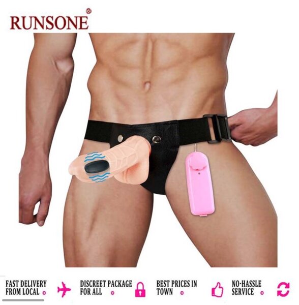Strap On Dildo G Spot Vibrator