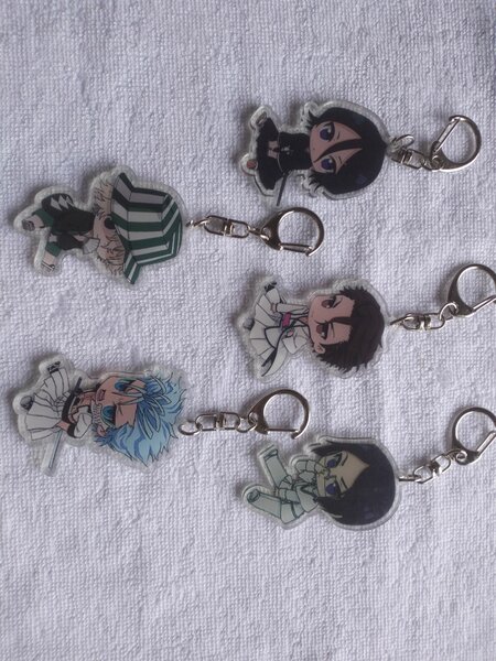 Bleach Chibi Keychains