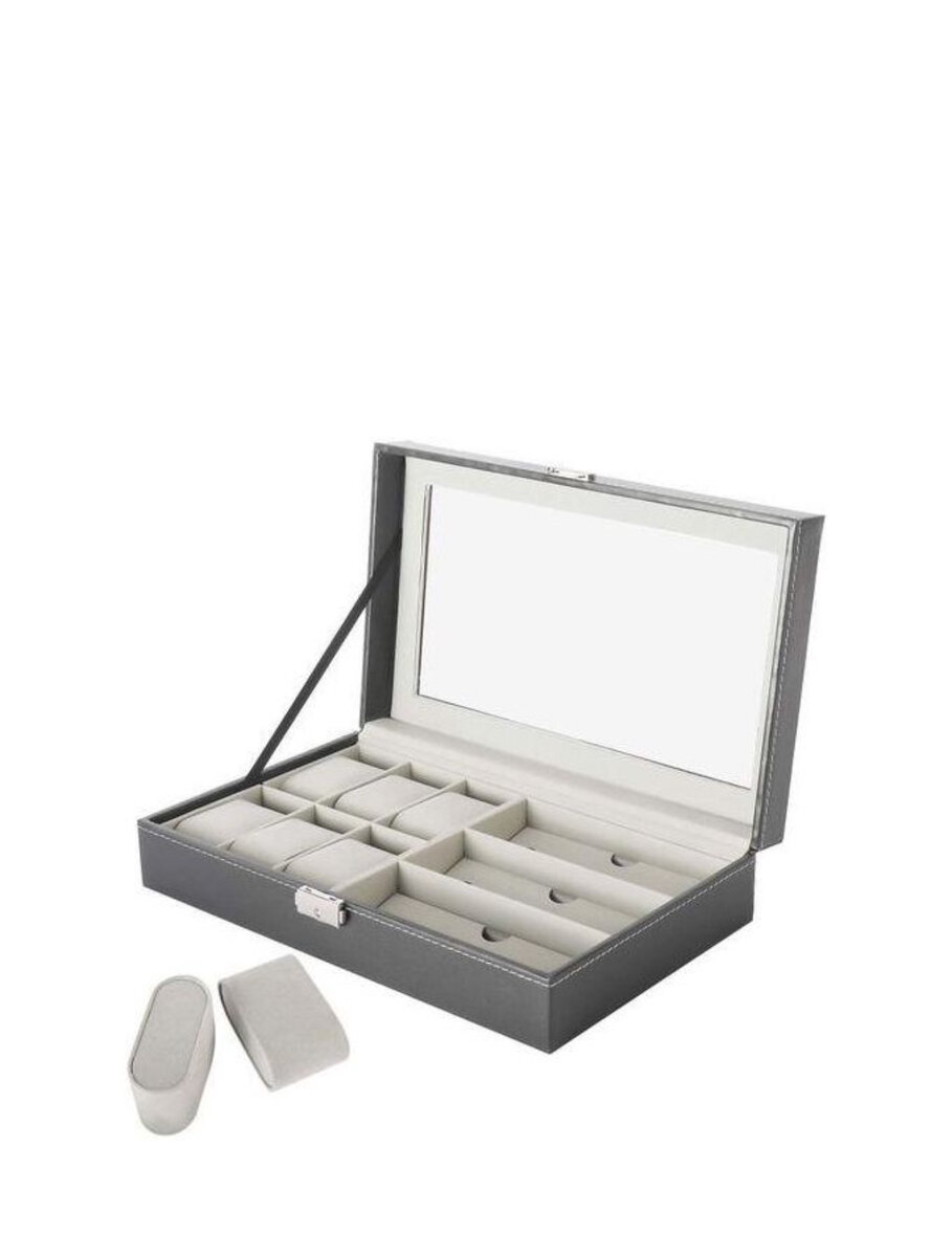 Boîte à Montres en Cuir Élégante