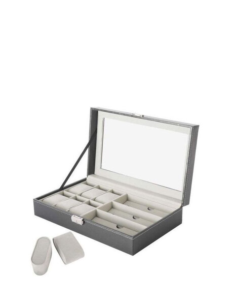 Boîte à Montres en Cuir Élégante