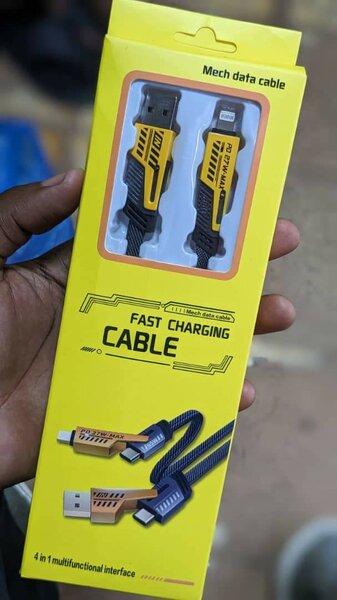 4 in 1 quality 100w phone charging cables