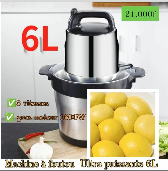 Mixeur Foutou 6L