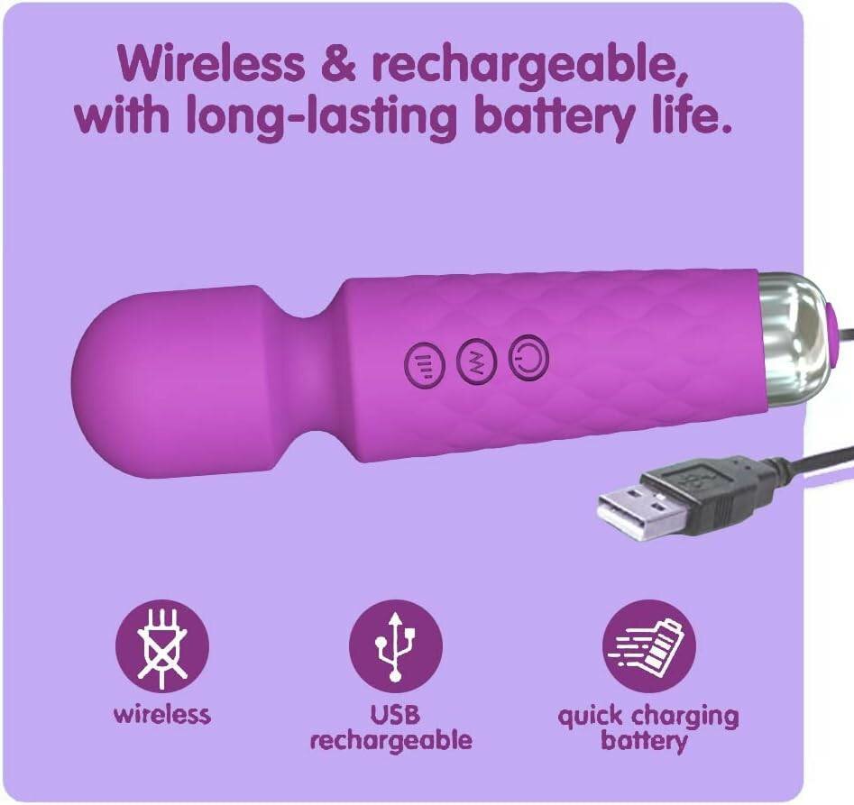 Masseur rechargeable sans fil