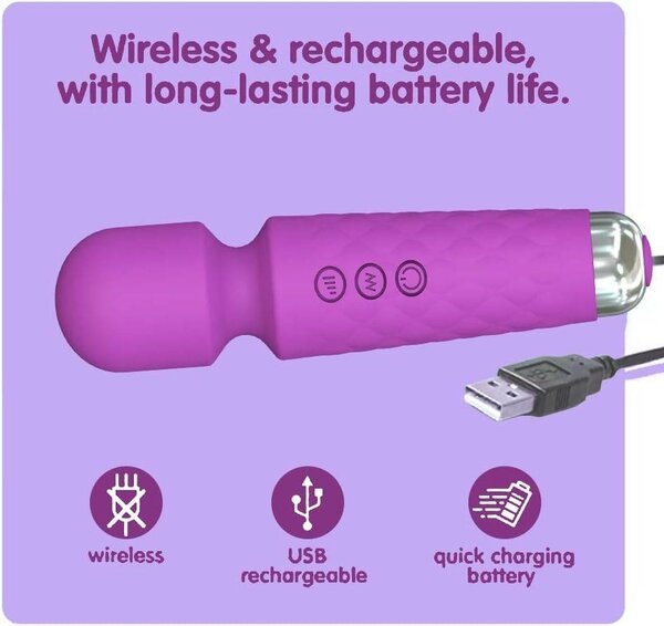 Masseur rechargeable sans fil