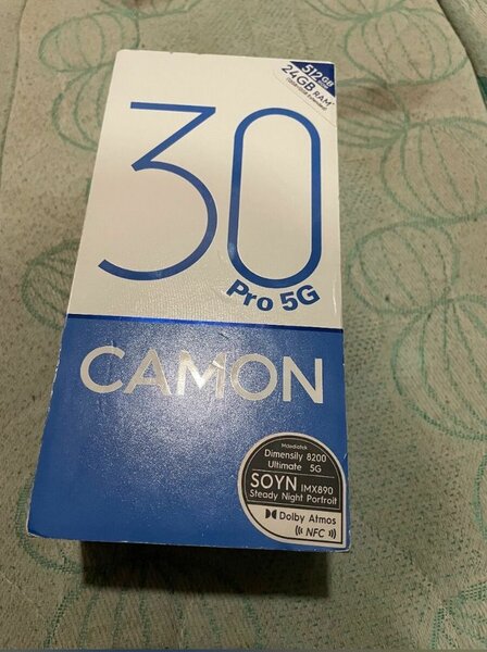 Techno camon 30pro 5G