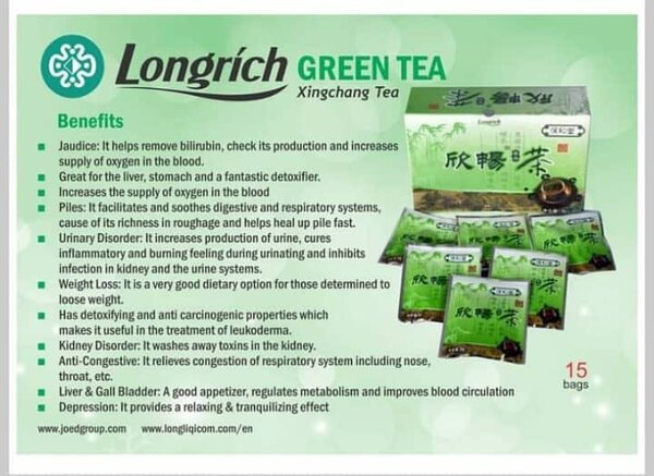Green Tea, Pink Tea add Brown Tea