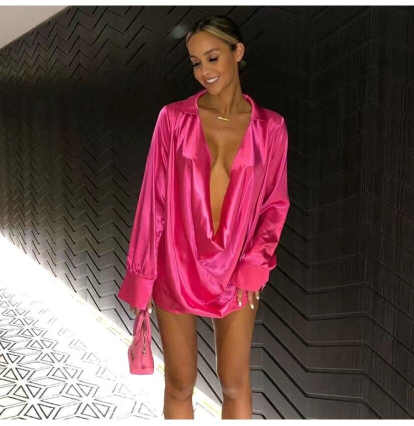 Satin Dress