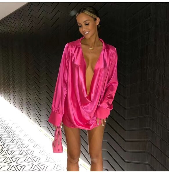 Satin Dress