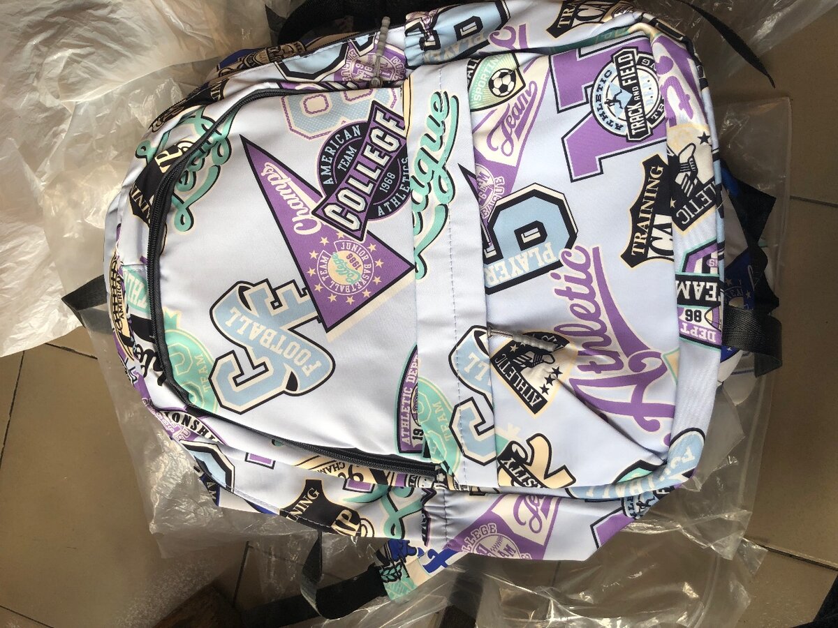 Sac à dos tendance collégiale