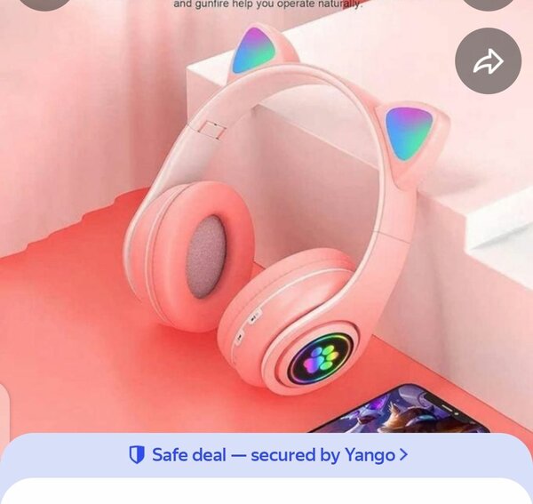 Cat Ear Bluetooth Headphones
