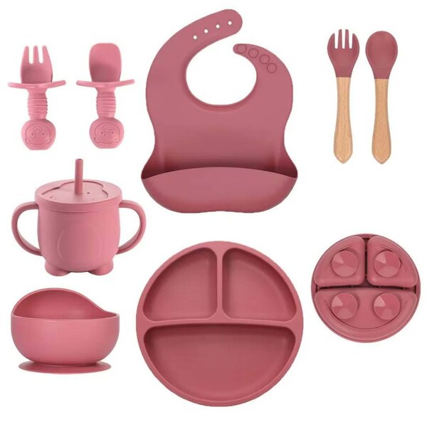 Assiette en silicone