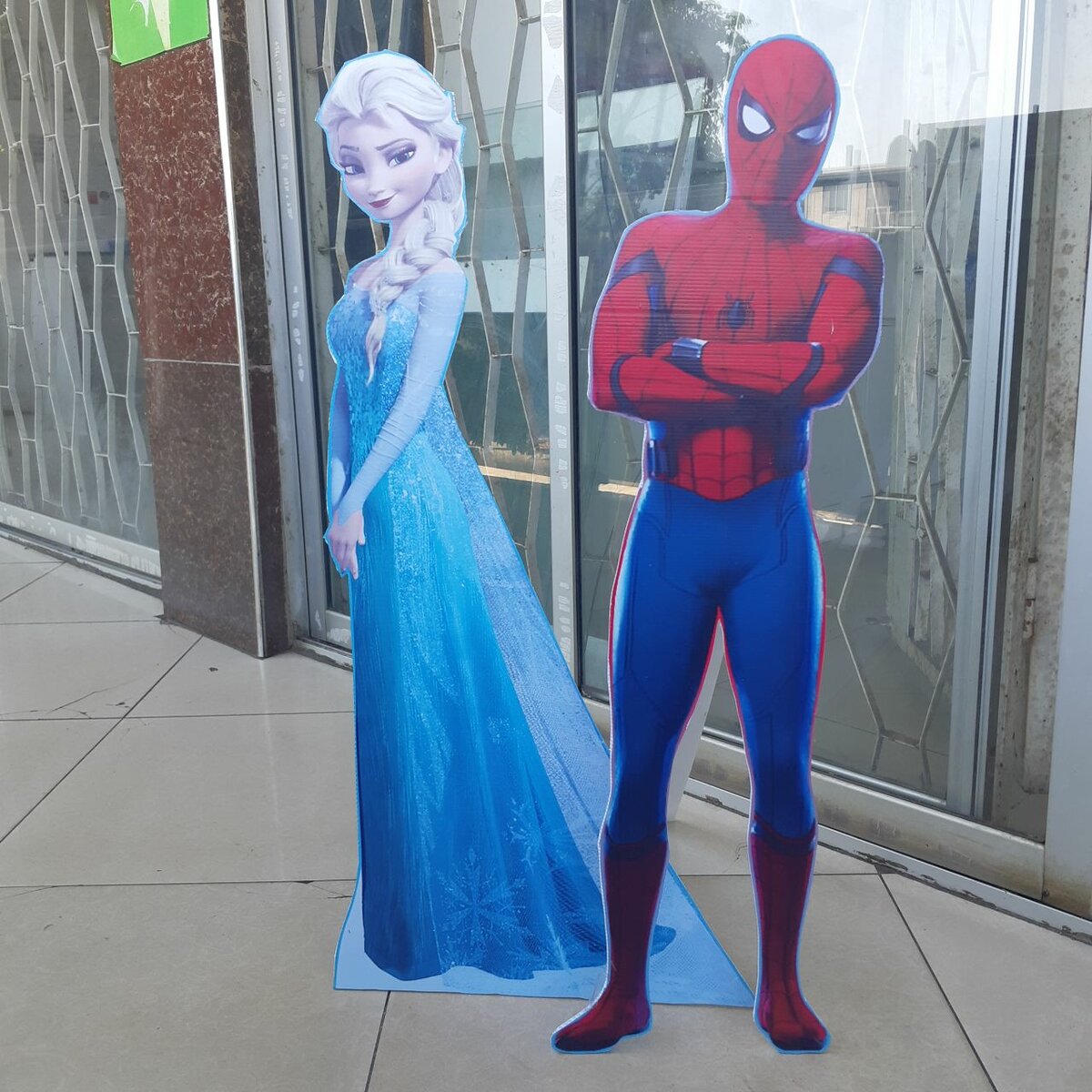 Standing characters