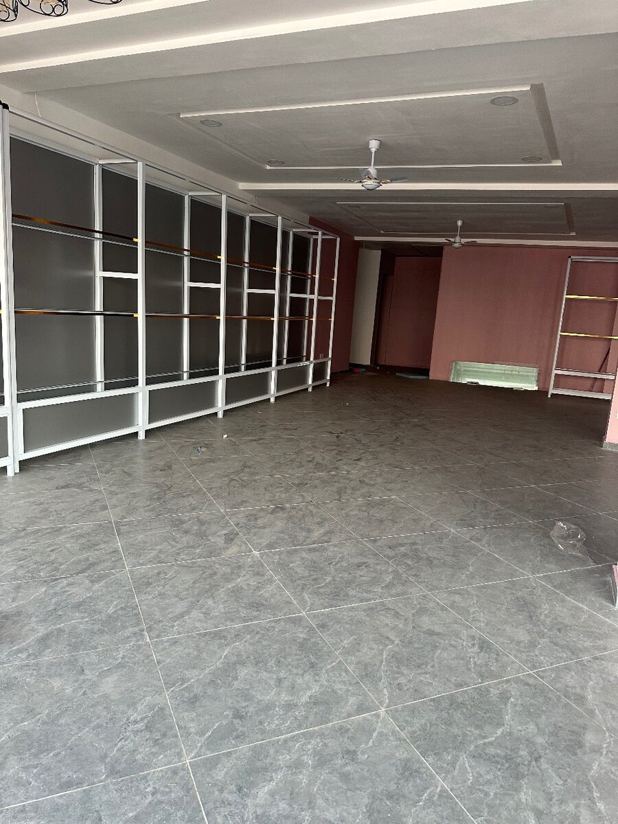 Aluminum shelves
