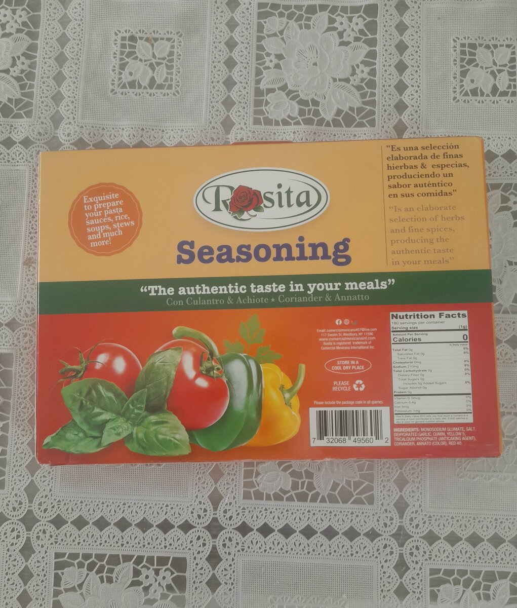 Assaisonnement Sazón Rosita