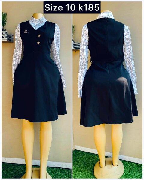 black dress