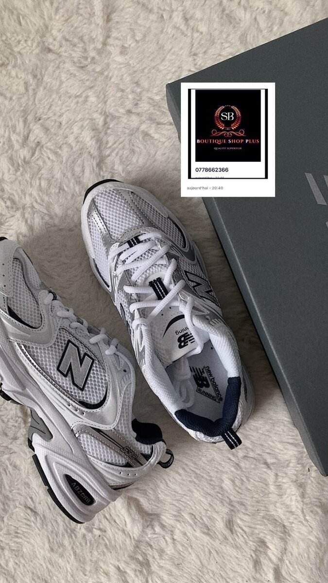 Basket New balance authentique avec sa boîte