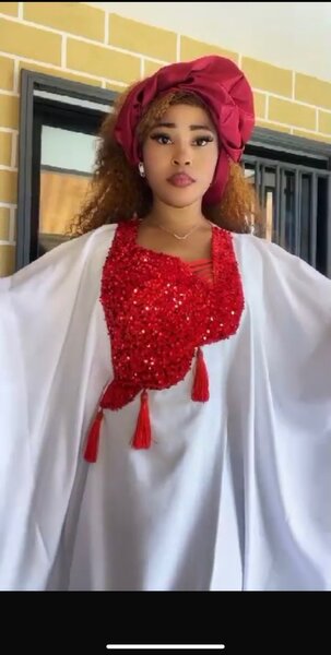 Boubou avec foulard