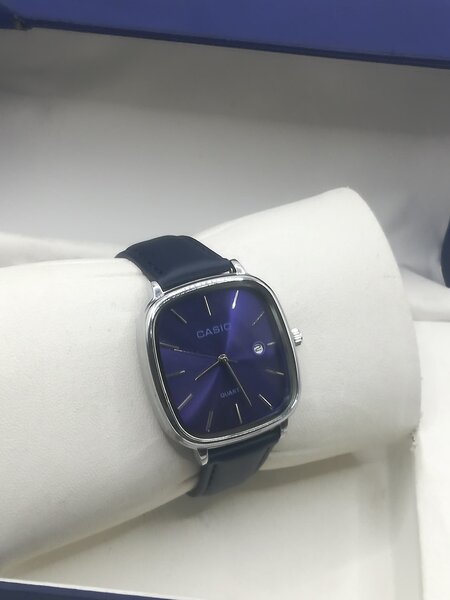 Casio leather watch